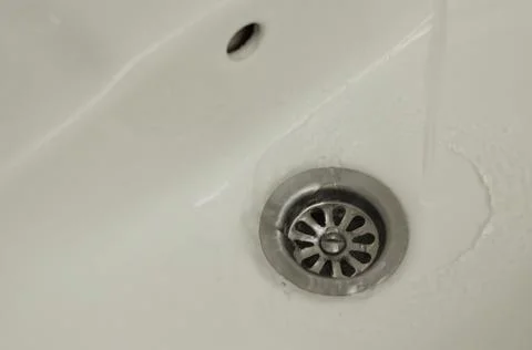 Water drain Stockfoto's