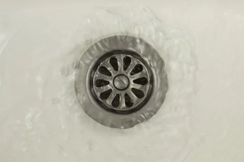 Water drain Stock Photos