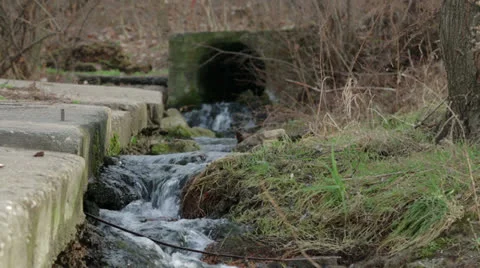 Water draining Stock Footage 26187655