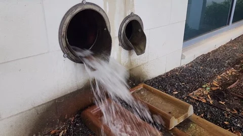 Water Draining Stock Footage 271251241