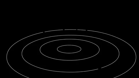 Water drip in black white background Stock Footage 242838410