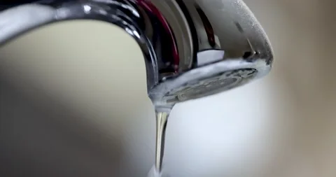 WATER DRIPPING Stock Footage 196356616