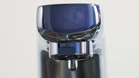 Water is dripping from a kitchen tap Stock Footage 88390221