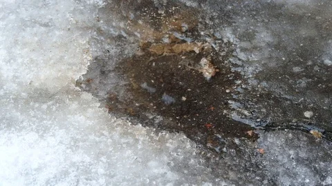 Water Dripping Into A Puddle Stock Footage 71330094