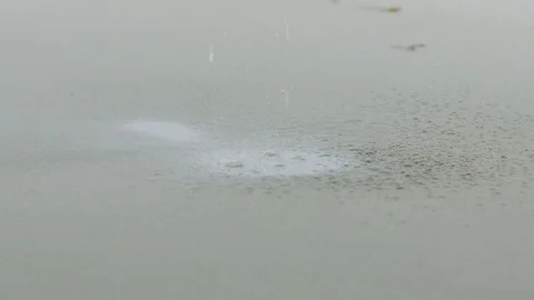 Water dripping onto sand 2 Stock Footage 106629164