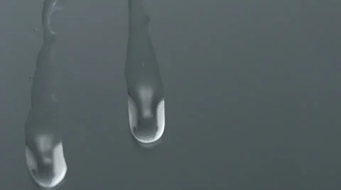 Water dripping, Slow Motion Stock Footage 24774076