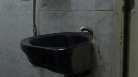 Water Dripping From Tap Stock Footage 77190171