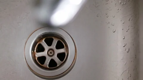 Water Dripping From a Tap Stock Footage 82634581