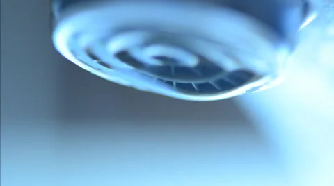 Water  Dripping from the Tap, Macro Stock Footage 35794562