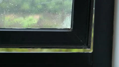 Water dripping from a window Video stock 234708930