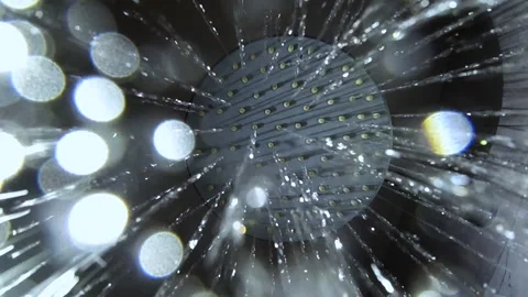 Water drips nicely onto the camera. Stock Footage 142123155