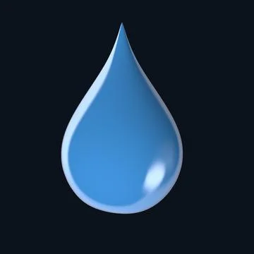 Water Drop 3D Model