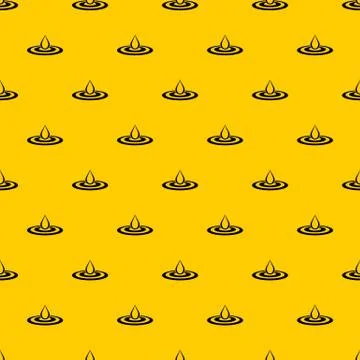Water drop and spill pattern vector 스톡 일러스트