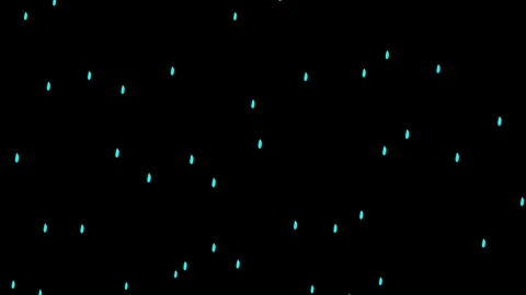 Water drop animation Stock Footage 291958932