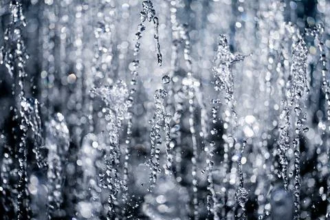 Water drop background. Drop pattern. Drop motion. Drop texture. Droplet Foto stock