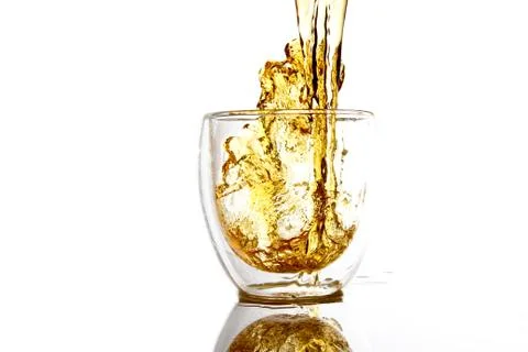 Water drop as background Stock Photos