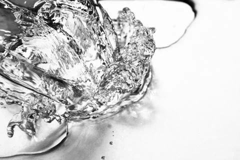 Water drop as background Stock Photos