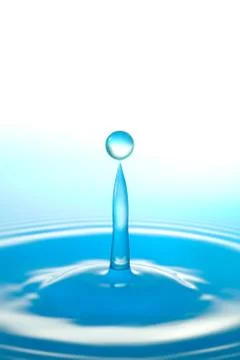 Water drop balance Stock-Fotos