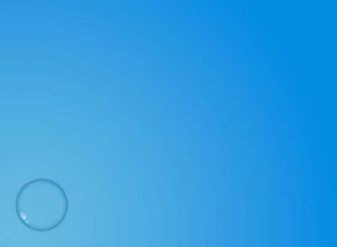 Water Drop on Blue Textured Pattern Background Stock Photos