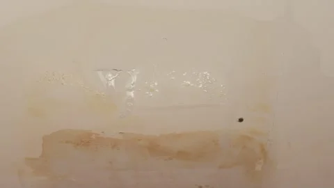 Water drop from the ceiling. Stock Footage 245938902