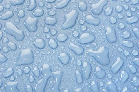 Water Drop Close Up Isolated On Background Stock Photos