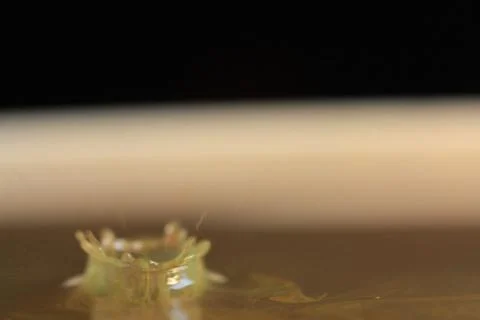 Water drop close up Stock Photos