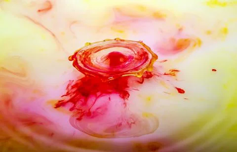 Water Drop Collision Stock Photos