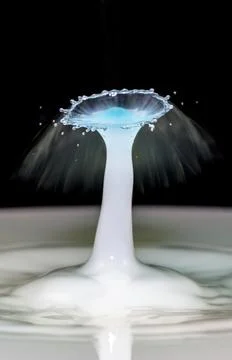 Water Drop Collision Stock Photos
