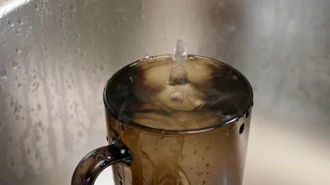 Water drop dripping. Stock Footage 90030433