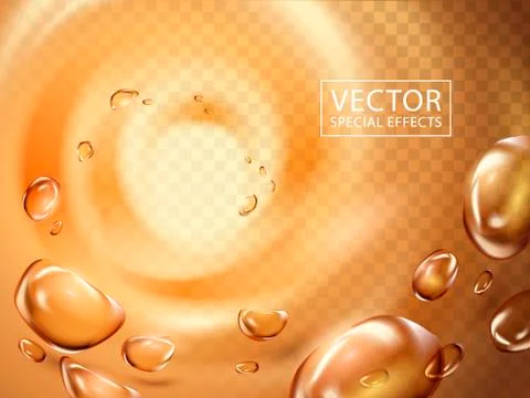 Water drop elements Stock Illustration
