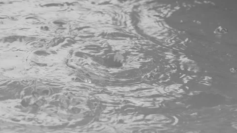 Water drop falling into water surface background Stock Footage 142677790