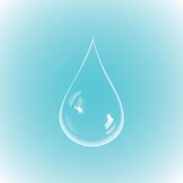 Water Drop Icon Stock Illustration
