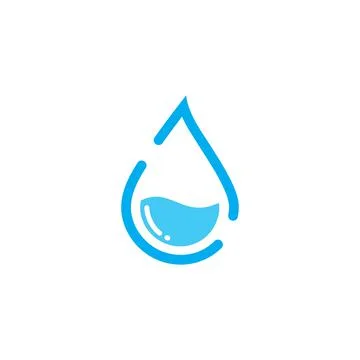 Water drop icon  vector illustration Stock Illustration