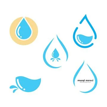 Water drop icon  vector illustration Stock Illustration