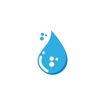 Water drop  icon vector illustration Stock Illustration