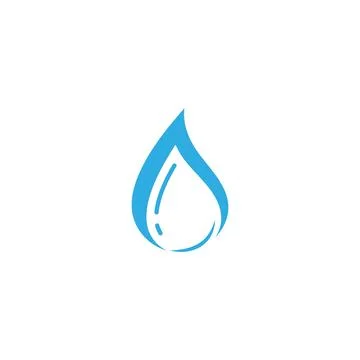 Water drop  icon vector illustration Stock Illustration