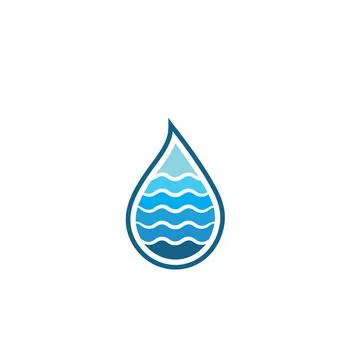 Water drop icon  vector illustration design Stock Illustration