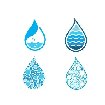 Water drop icon  vector illustration design Illustrazione stock