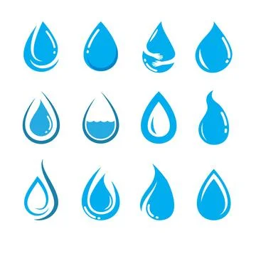 Water drop icon  vector illustration design Stock Illustration