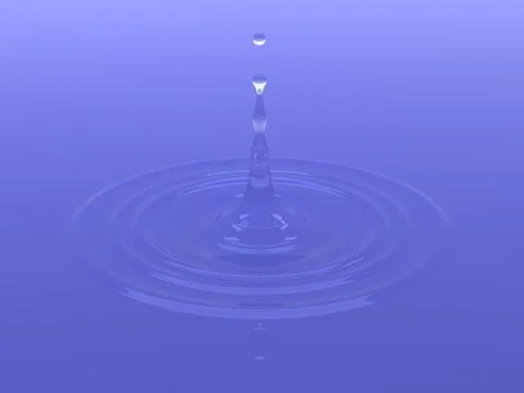 Water drop Stock Illustration