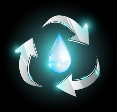 Water drop Stock Illustration