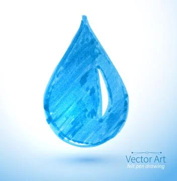 Water drop Stock Illustration