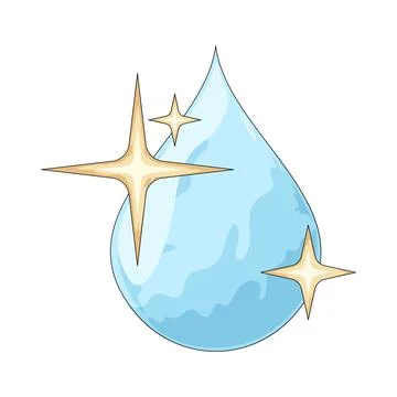 Water Drop illustration Stock Illustration