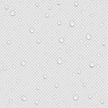 Water Drop Isolated Transparent Background Stock Illustration