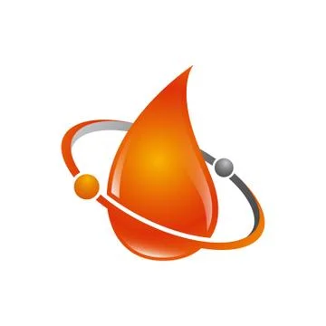 Water drop Logo design vector template. Natural Mineral Aqua icon. Waterdrop  Stock Illustration