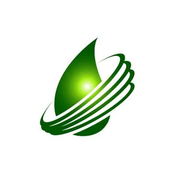 Water drop Logo design vector template. Natural Mineral Aqua icon. Water drop Stock Illustration