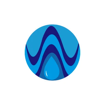 Water drop Logo Stock Illustration