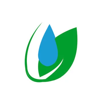 Water drop Logo Stock Illustration