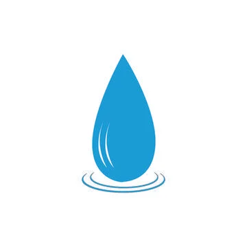 Water drop Logo Stock Illustration