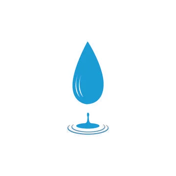 Water drop Logo Stock Illustration